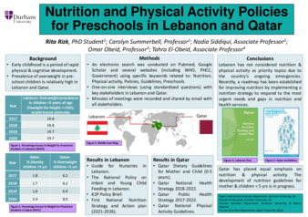 Download the full-sized PDF of Nutrition and Physical Activity Policies for Preschools in Lebanon and Qatar [poster]